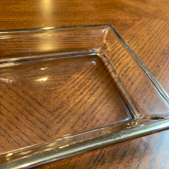 Venezia Glass Rectangular Tray Handcrafted with Real Silver 10" x 5.5" - Picture 6 of 14